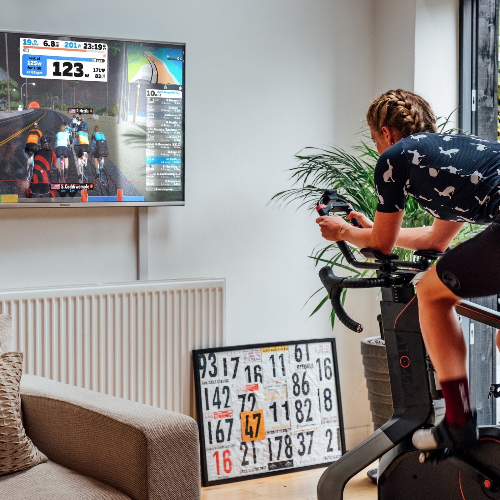 Wattbike atom hot sale with zwift